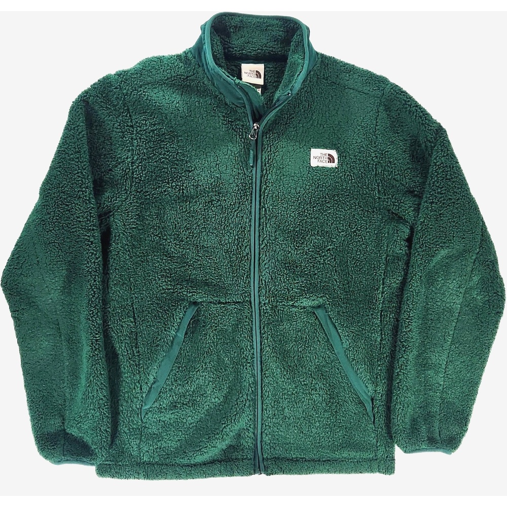 The North Face Campshire Sherpa Jacket Mens M Zip Up Fleece Gorpcore Midlayer